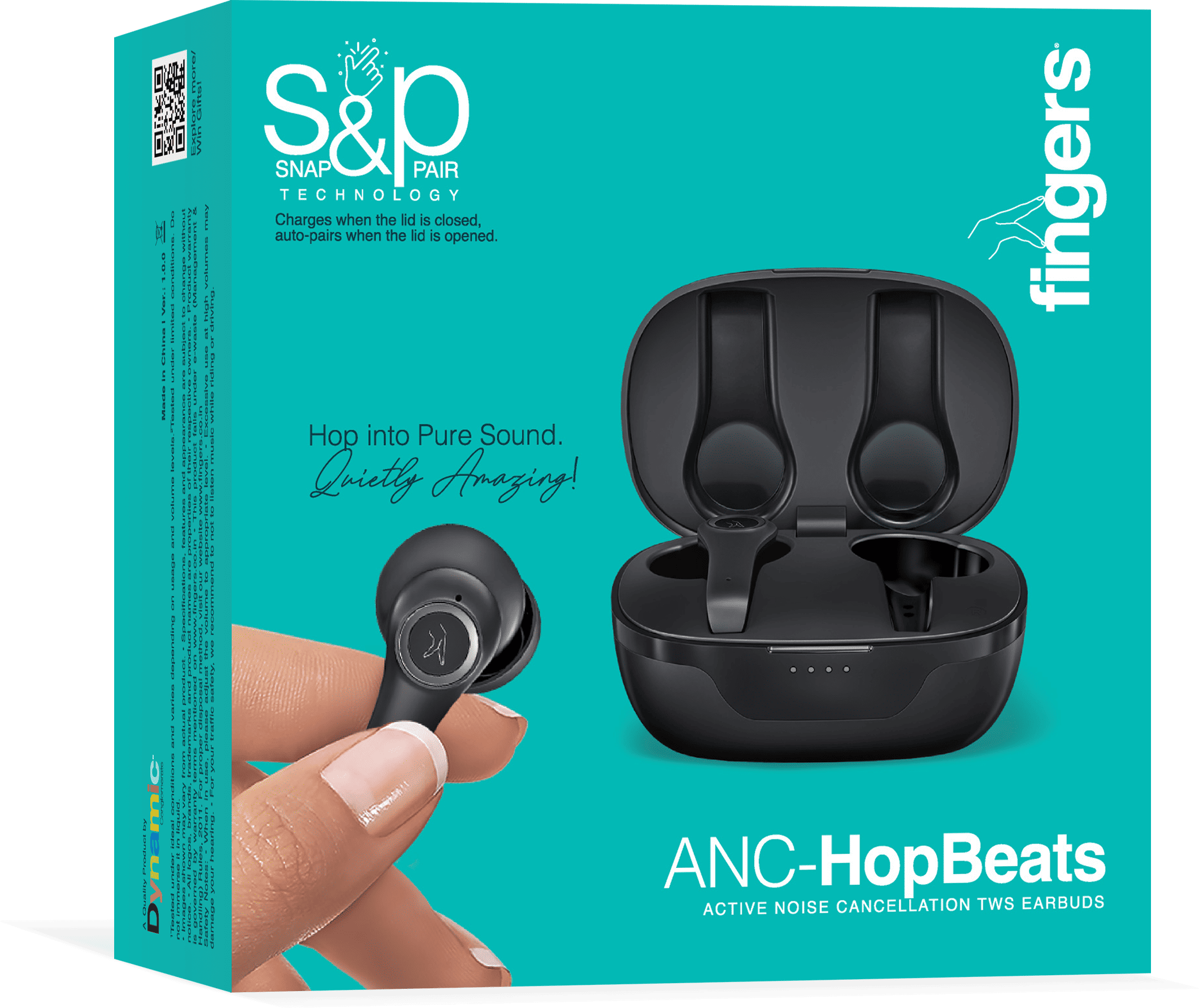 Earphones Fingers Airpods Price FINGERS Mesmeric TWS Earbuds