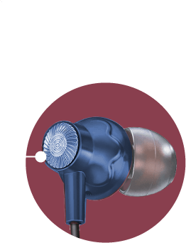 Superior Quality Premium Earbuds Of FINGERS Beautific2 Wired Earphones