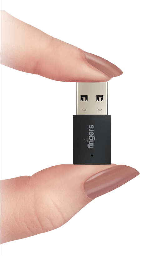 FINGERS FWF602 BT Dual Band USB Adapter Small Enough To Fit Between Your Fingers
