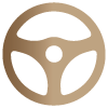 Vector Image Of Driving Wheel