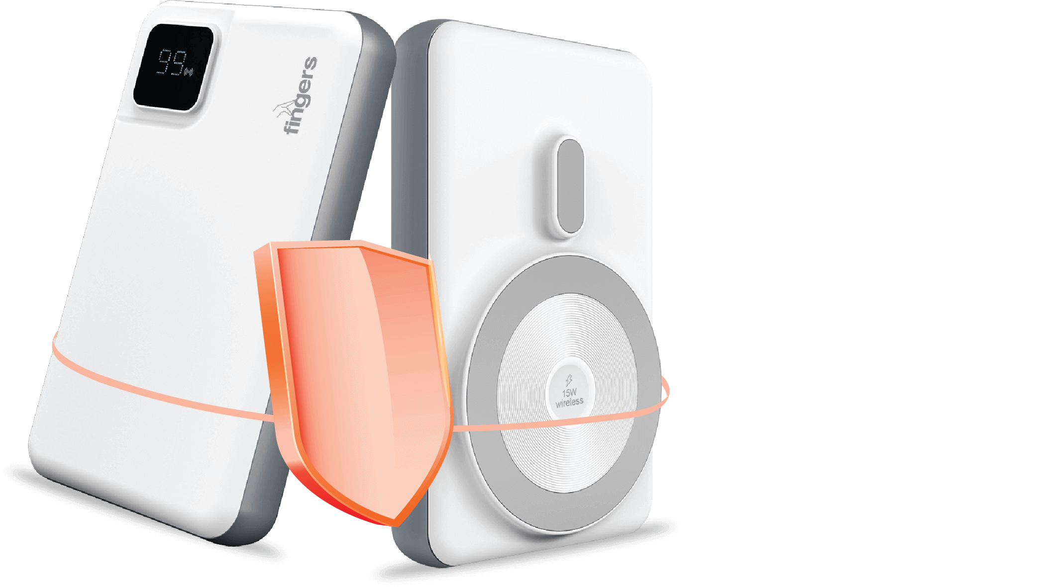Dual Look Of FINGERS MagPower P10 Power Bank