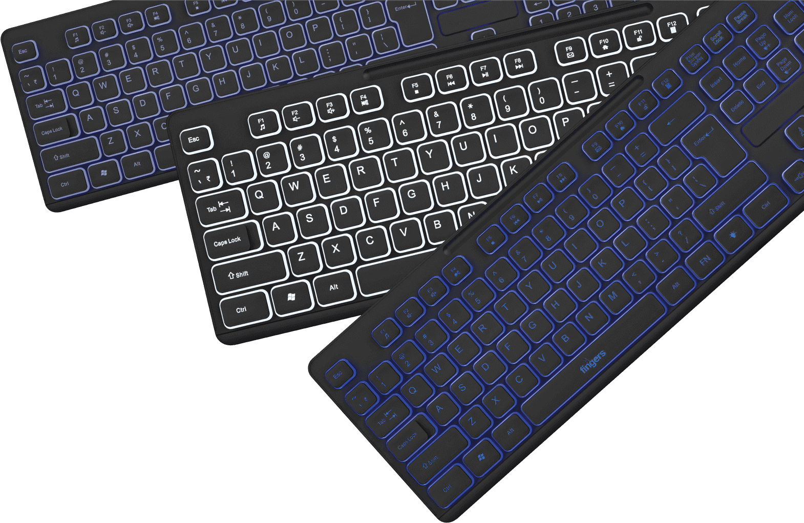 Magnificent Color Of FINGERS Magnifico Duo Wired Keyboard and Mouse Combo