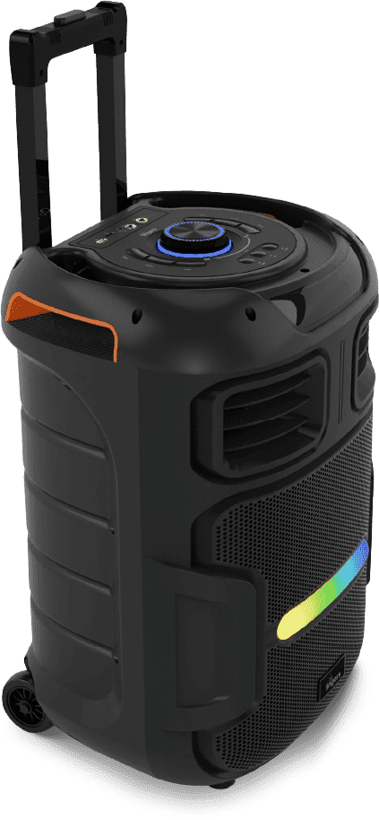 FINGERS RollingParties 51 Multimedia Speaker Looks Stuning With It's Easy To Carry Handle And RGB Lights On Front