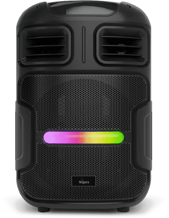 Attractive Front Look Of FINGERS RollingParties 51 Multimedia Speaker With RGB Lights