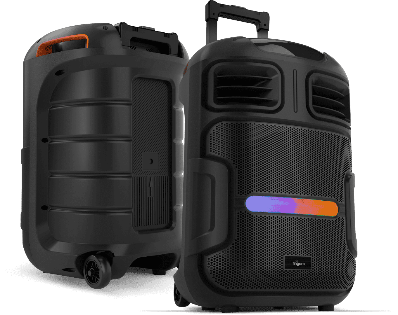 Colplete Look Of FINGERS RollingParties 51 Multimedia Speaker With Two Wirell Mic And Remote Control 