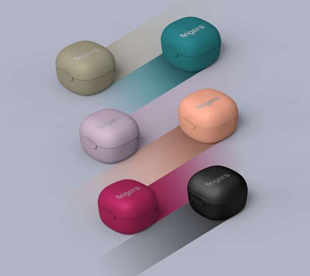 FINGERS SizeZero Pods2 World's Tiniest TWS Earbuds - Main Image