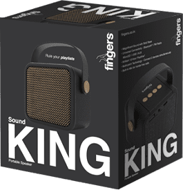 Compact and travel-friendly audio device for on-the-go music enthusiasts.