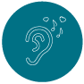 Symbol Showing Earphone Compatible With Ear