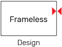 Frameless Word In Vector Image