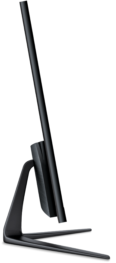 Slim Frame-less View With Stand Visible Of FINGERS The Big Picture Satin-2150 LED Monitor