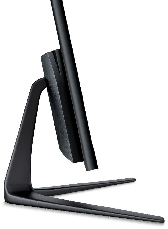 FINGERS The Big Picture Satin-2150 LED Monitor Shown With Stand