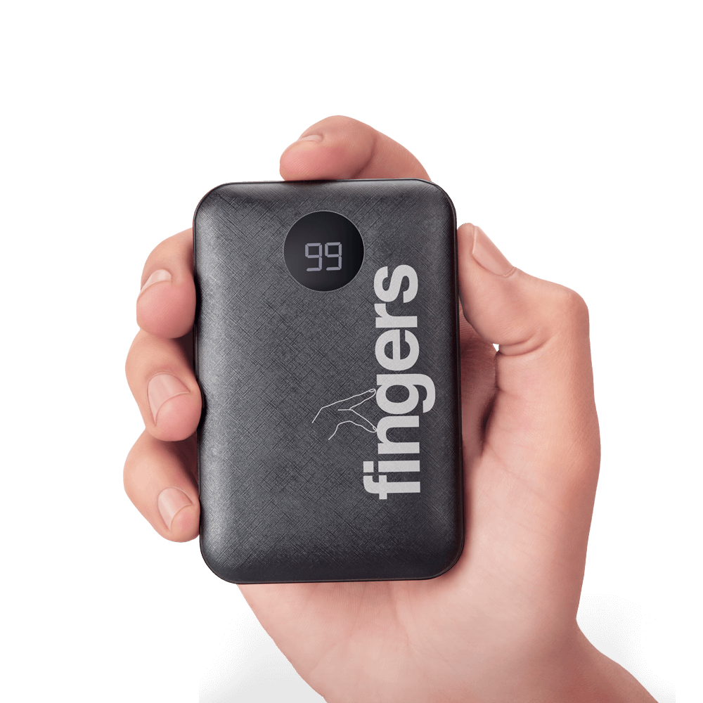 Finger on sale power bank