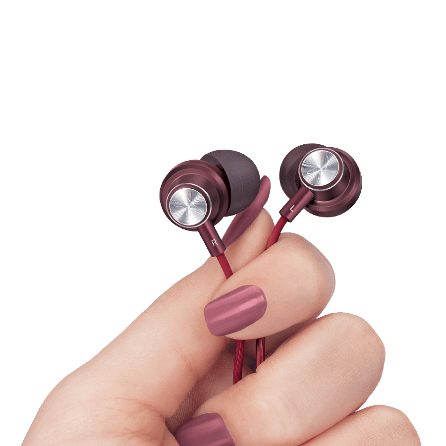 Fingers sound top strings earphones