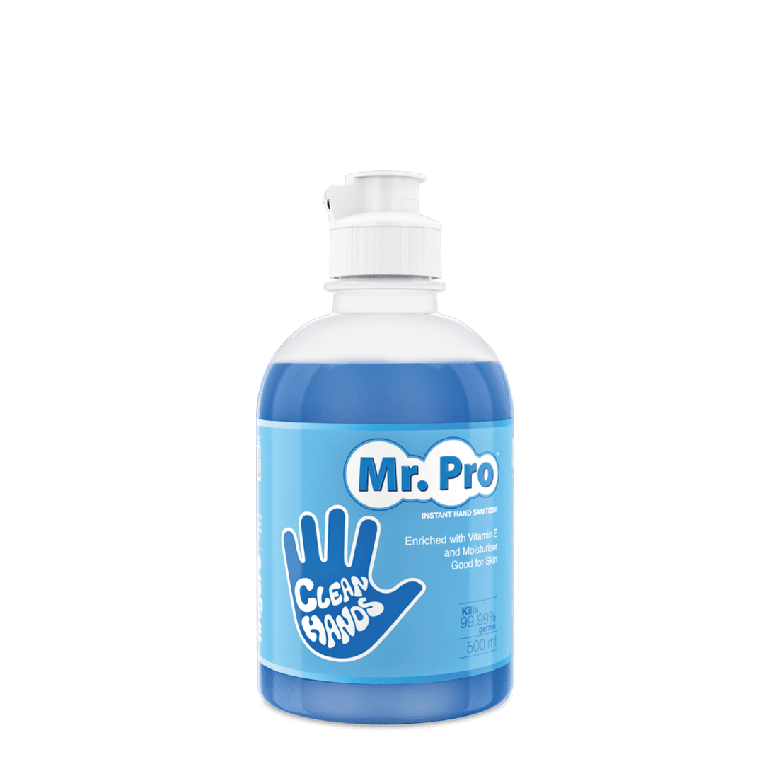 Mr. Pro Clean Hands Instant Hands Sanitizer 500 ml and 5 litre