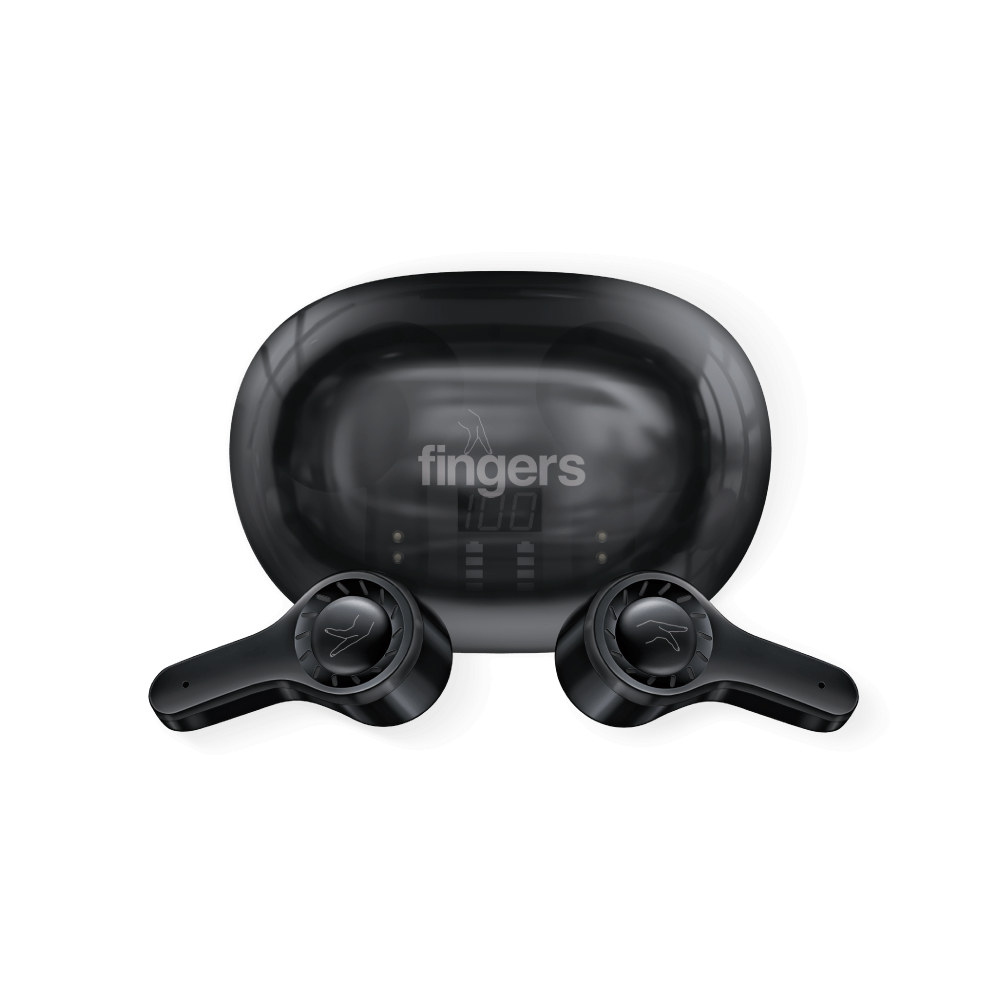 FINGERS Level Up TWS Earbuds With Digital Display