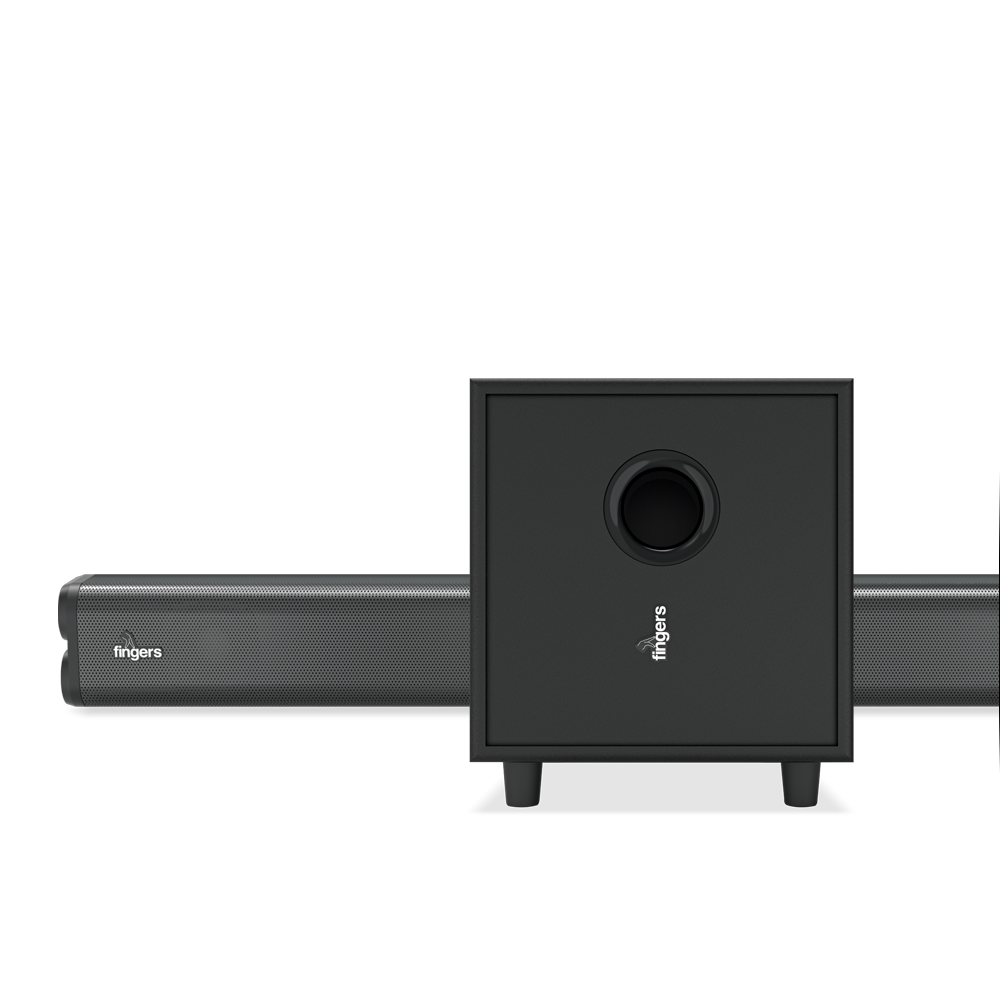 FINGERS Octane S80 Sound Bar And Sub Woofer Front Look bowers-wilkins-607-s3-speakers