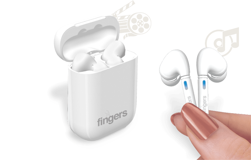 FINGERS Audio Pods TWS Pods For Music Calls Sport