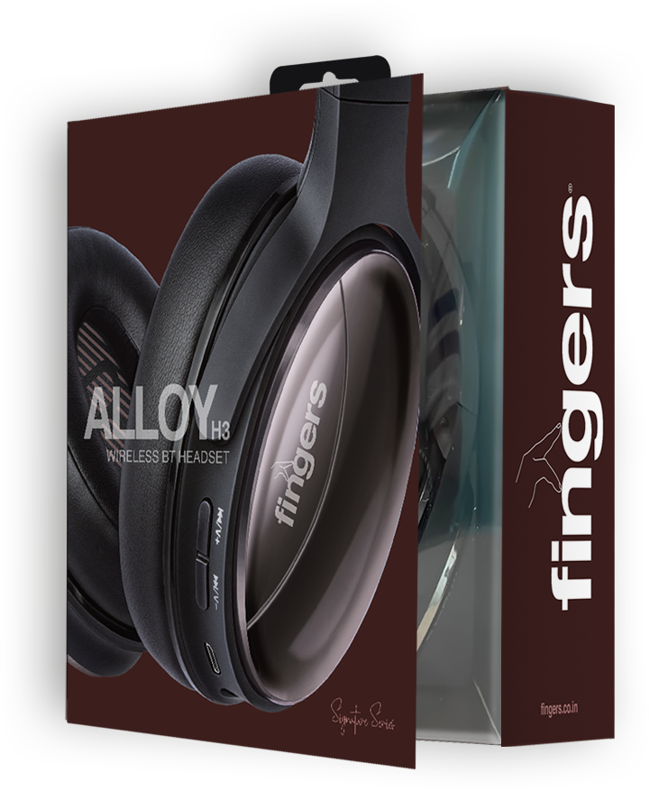 Fingers Alloy H3 Wireless Headphone