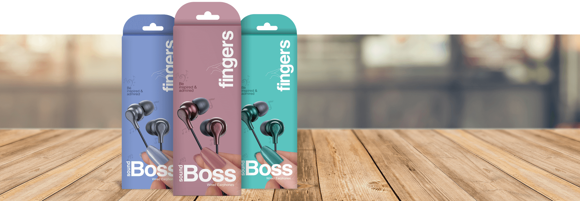 FINGERS SoundBoss Wired in Ear Earphone with Mic