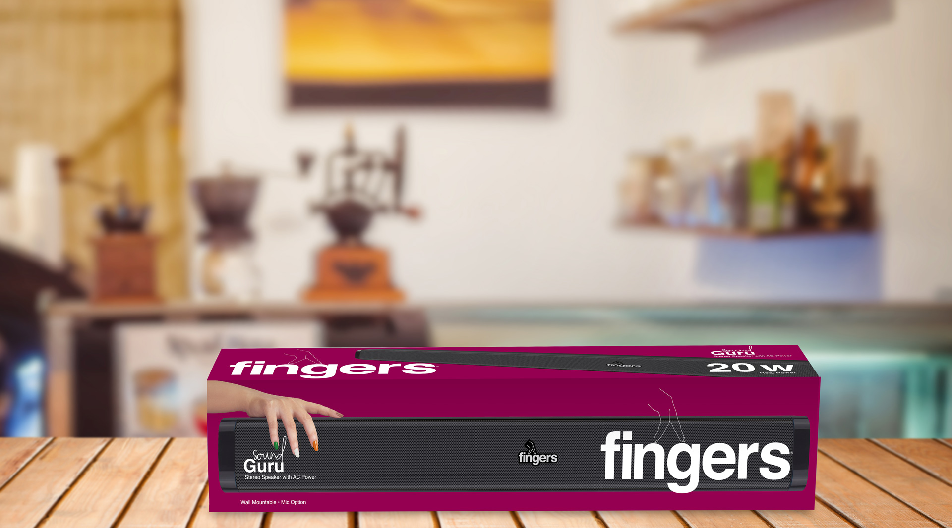 Fingers SoundGuru 20W Bluetooth Soundbar