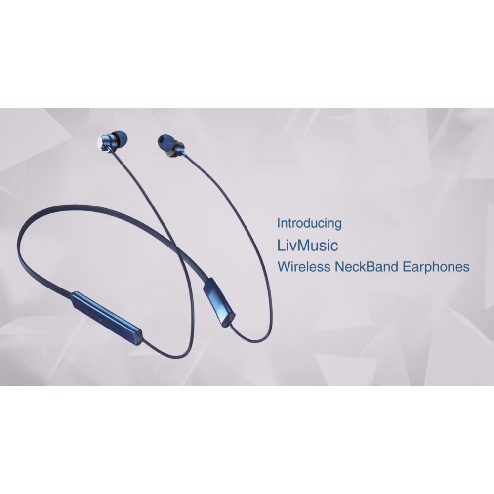 Fingers livmusic wireless online neckband earphones